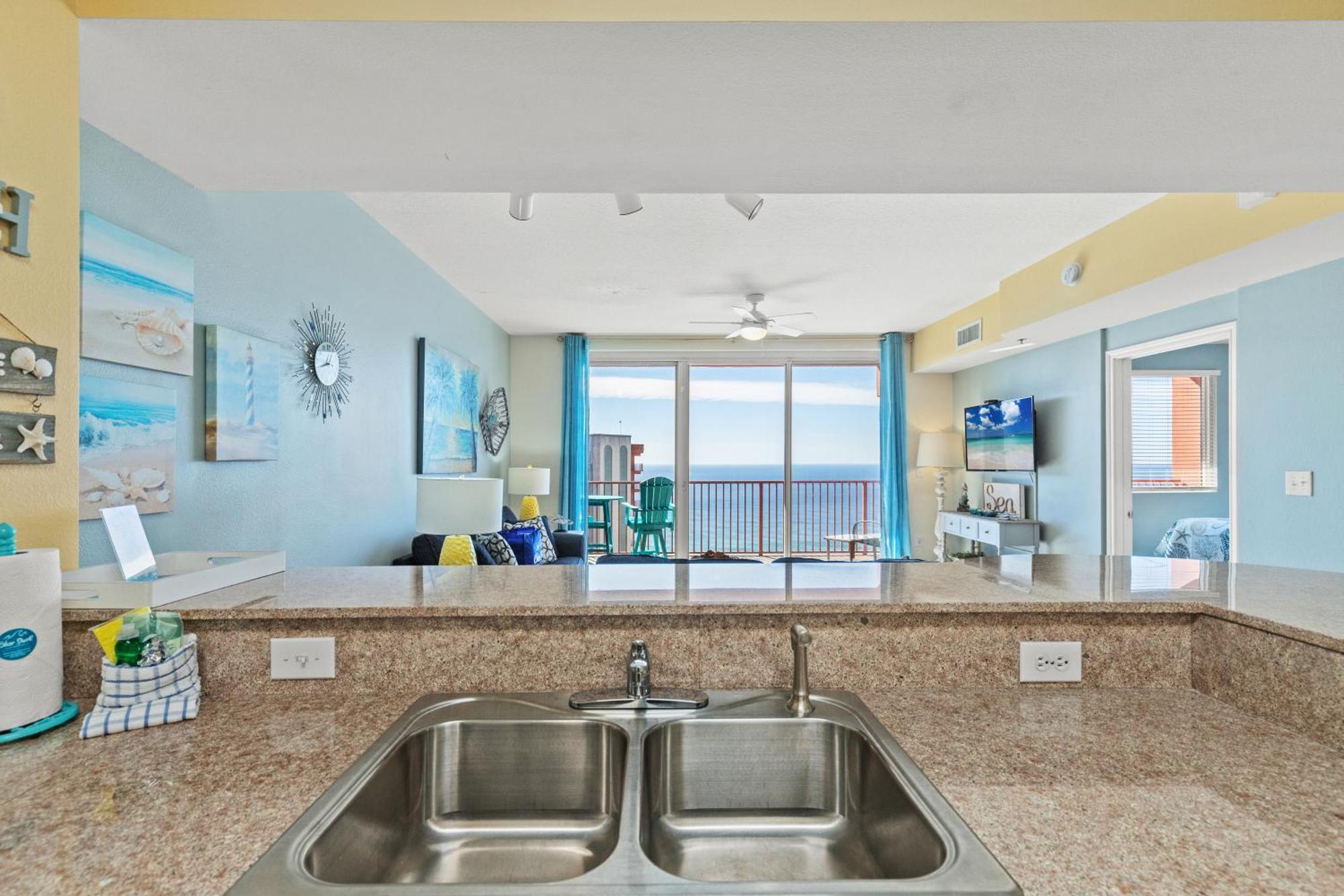 Penthouse With Beautiful Beach Views! 1 Bedroom, 2 Bathroom Penthouse! Panama City Beach Esterno foto