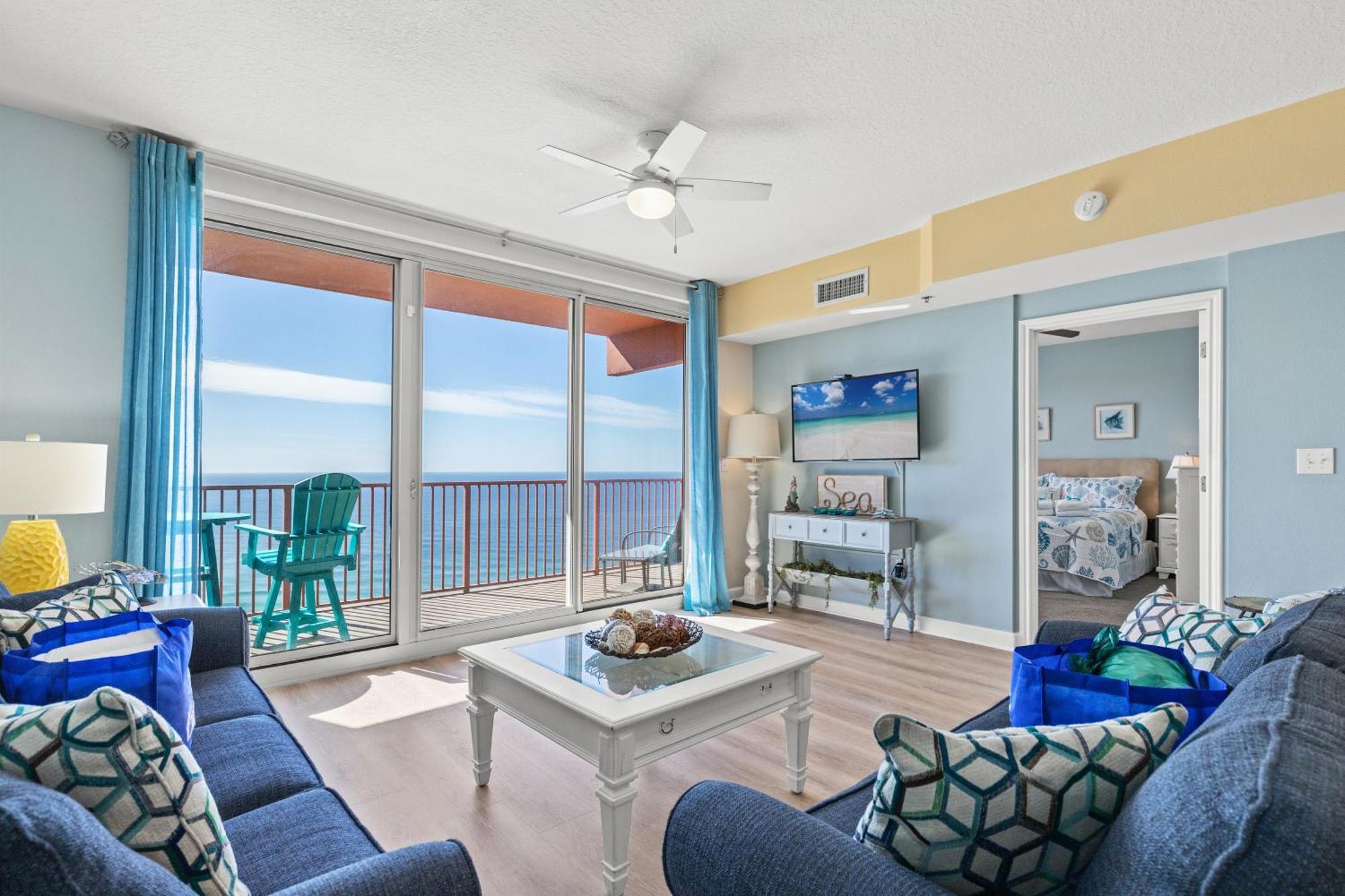 Penthouse With Beautiful Beach Views! 1 Bedroom, 2 Bathroom Penthouse! Panama City Beach Esterno foto