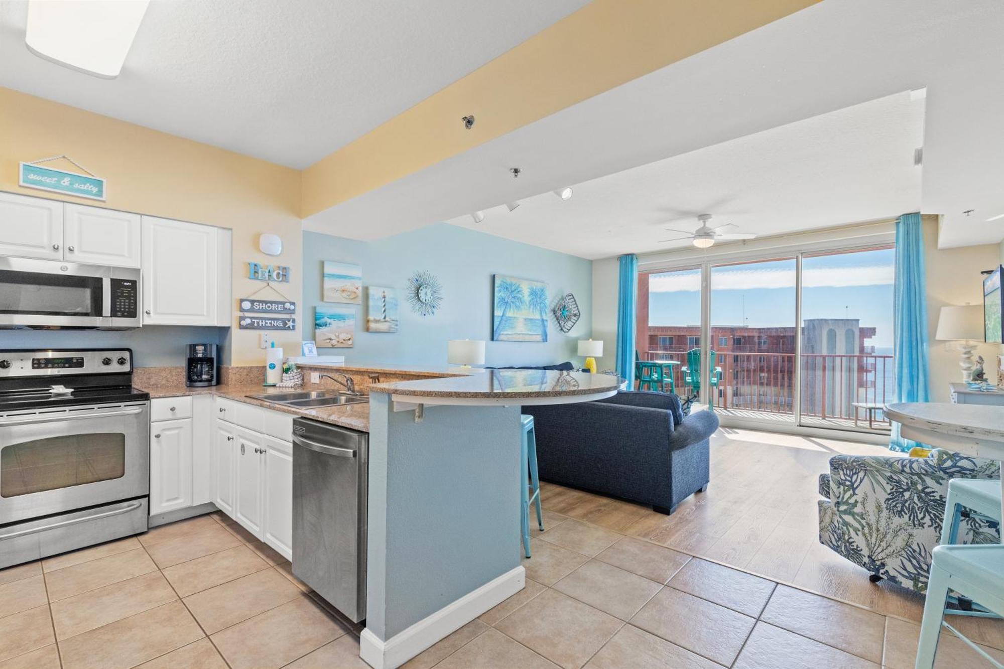 Penthouse With Beautiful Beach Views! 1 Bedroom, 2 Bathroom Penthouse! Panama City Beach Esterno foto